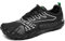 SAGUARO Barfußschuhe Herren Barfuss Schuhe Damen Sommer Outdoor Barfussschuhe Leicht rutschfest Barefoot Shoes for Women Men, Graphit Schwarz 44EU