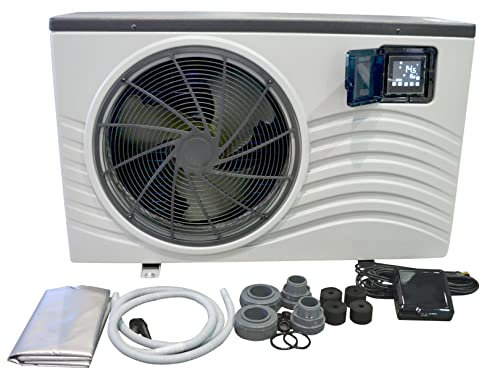 Well Solutions® Full Inverter Pool Wärmepumpe WS Superior 12 | Poolheizung mit neuester Inverter Technik | Kältemittel R32 | inkl. WiFi Modul via App steuerbar | Sonderaktion