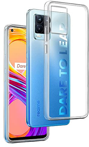 Funda Carcasa Gel Transparente para OPPO REALME 8 4G - REALME 8 Pro 4G, Ultra Fina 0,33mm, Silicona TPU de Alta Resistencia y Flexibilidad