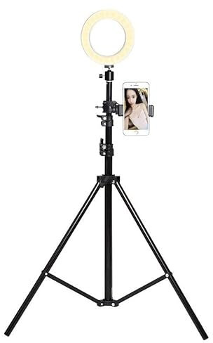 Trepied Telescopique avec Flash pour OnePlus 9 Smartphone Reglable Photo Universel (Noir)