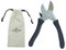 Chop Chop Bloom Premium Gartenschere, Pflanzenschere, Blumenschere - Blue Poppy | 100% in Deutschland produziert | Hochwertig, langlebig und ergonomische mit handgenähten Ledergriffen | 1st.