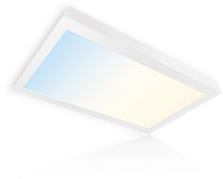 Xtend EcoLight LED Panel 60x30cm dimmbar 24W Triac 3CCT Warmweiß Neutralweiß Tageslicht Aufbaurahmen Aufputz LED Deckenleuchte PLs3.0