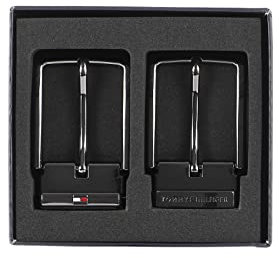 Tommy Hilfiger Gifting Double Buckle Belt Giftbox W85 Black