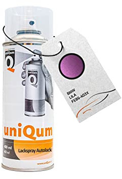 uniQum Autolack Spraydose für BMW LILA FE86-403X Autolack Reparatur 400 ml