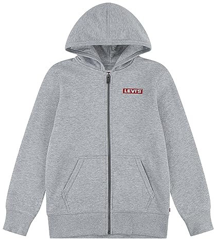 Levi's Kids Lvn boxtab full zip hoodie Jungen Grey Heather 3 Jahre