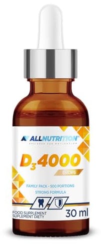 Allnutrition, Vitamin D3 Drops, Tropfen, 30 ml