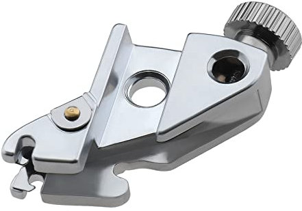 SG Store Support de Pied presseur à Tige Basse encliquetable 98-694886-00 Compatible avec Machine à Coudre Domestique PFAFF - Accessoires de Rechange en Acier Inoxydable argenté