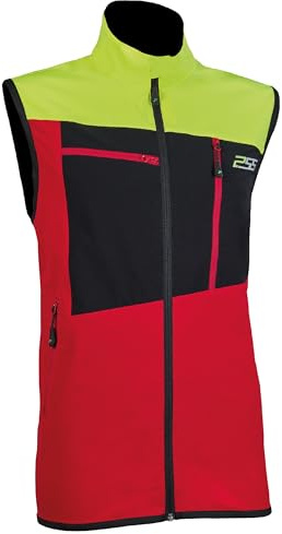 PSS Funktionsweste X-treme Breeze Rot/Gelb Größe 58/60