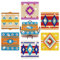 Temlum Diamond Painting Untersetzer mit Halter, 6er Set Diamond Painting für Erwachsene und Anfänger DIY Untersetzer Diamant Painting Set Basteln Erwachsene(Boho)