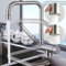 VOLTGY- Grifo Cocina Abatible con 2 Funciones de Chorro y Rotacion 360º. Grifo Fregadero Abatible.