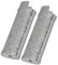 Étui à Briquet en Métal Vintage, Manchon de Support pour Mini Briquet Bic J5, Couleur Or, Construction en Alliage de Zinc, 3 Couleurs (Grey)