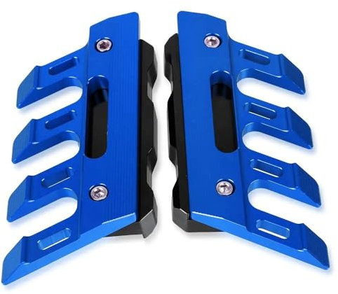 For BMW G310R g310r Motorcycle Mudguard Side Protection Block Front Brake Disc Caliper Protector Front Fender Anti-Fall Slider (Blue)