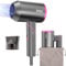 Mini Phon Capelli da Viaggio Potente - asciugacapelli ionico, Maneggevole e Compatto, 1800W, Manico Pieghevole, 3 Temperature, Fono Capelli Ionico portatile