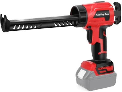 Cordless Caulking Gun, 2900N Electric Caulk Gun Compatible with Makita 18V Battery with 4 Adjustable Speed, Sealant Gun for 10oz/300ml Cartridge, for Filling, Sealing (No Battery)
