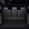 Auto Leder All Inclusive Kofferraummatten für Skoda Karoq 2017-2022, Wasserdicht Schmutzabweisend Kofferraum Schutzmatten Zubehör,C