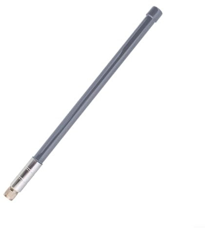 Hochleistungs-Heliumantenne, Fiberglas, 12 dBi Verstärkung, N-Stecker, 42 cm Länge, Grau