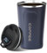 LEYF Thermobecher 380ml Edelstahl, Kaffeebecher to go, Temperaturanzeige, Intelligente Kaffeetasse, isolierter Thermobecher, Leicht tragbar und reisetauglich, Thermosbecher