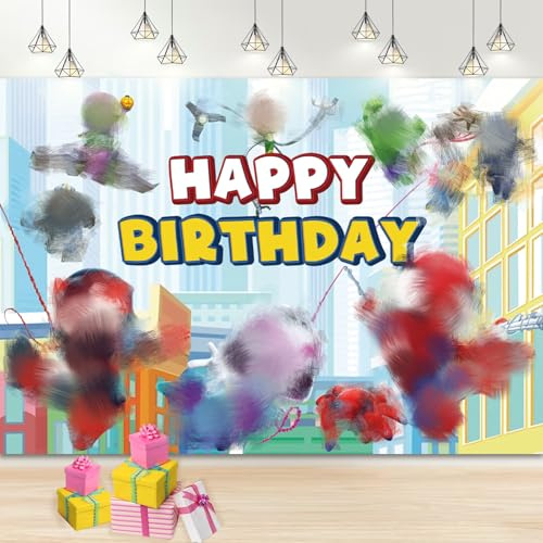 5x3FT Party Birthday Backdrop, Birthday Decorations Photography Backdrop, Theme Party Supplies Happy Birthda y Banner, Kids Birthda y Part y Decorations Boys Girls