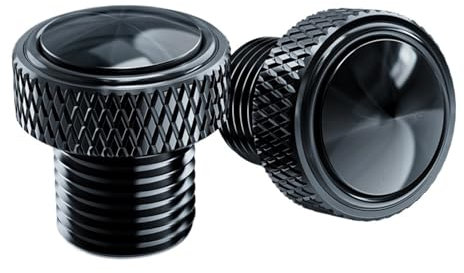 Générique Bouchons de Trou de rétroviseurs M10 * 1,25 Vis de Couverture Accessoires de Moto compatibles avec Z900 RS SE Z650 Z750 Z800 Z1000 SX Z400 Z300 Z250