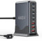 USB C Charger Block 440W Charging Station Hub,8 Port GaN III Fast Charging Brick with 5ft Extension Cord,PD QC PPS 100W Laptop Power Adapter for MacBook Pro/Air,iPhone 16/15,Samsung Galaxy,Dell etc