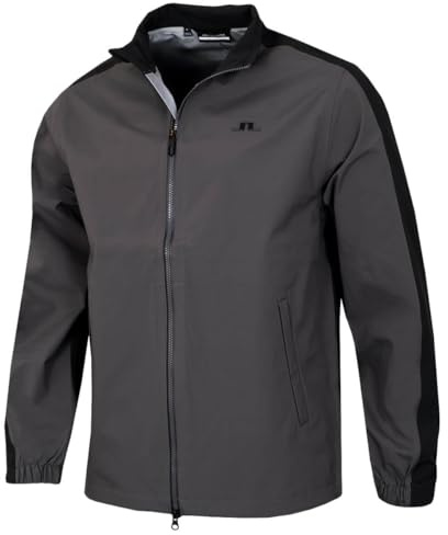 J.Lindeberg Mens Theo Waterproof Windproof Golf Rain Jacket