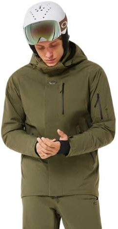 Oakley Mens Sub Temp Recycled Gore-Tex Jacket 2.0, Army Green, Medium
