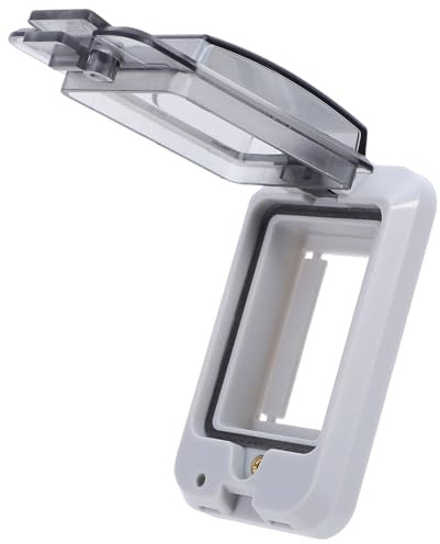 Transparenter Verteilerkasten 2-wege aus Kunststoff mit Sichtprüfung | Staubdicht, für Innenbereich, Einfache Entfernung, für Schalttafel und Elektrokasten Anwendungen