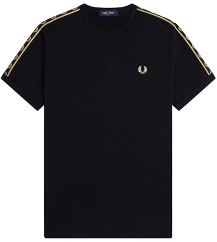 Fred Perry Contrast Tape Ringer, Herren T-Shirt