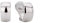 Traveller Ohrclip - Damen - Silberfarben - Halbcreole - Platiniert - 16 x 8 mm - 138021