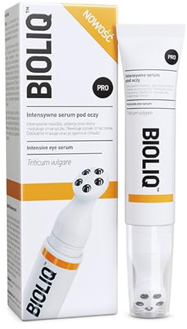 BIOLIQ PRO Intensiv Augenserum Intensiv Heilung Anti-Aging Augencreme Anti-Aging Augenfalten Creme Behandlung für Augenringe Augenringe Schwellungen Falten mit Triticum