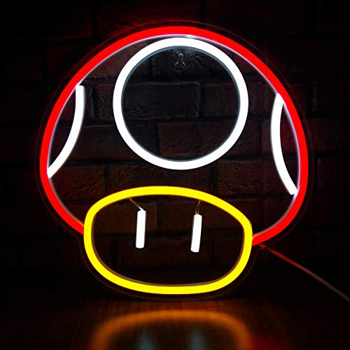 Heliwey Neonschilder Lichter für Schlafzimmer, Wanddekoration, USB- oder Batterie-LED-Neon-Nachtlicht, Wanddekoration, ästhetische Raumdekoration für Mädchen, Kinder, Wohnzimmer, Bar, Schlafsaal,