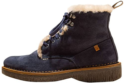 El Naturalista Damen Schnürstiefeletten VOLCANO, Frauen Schnürboots,Wechselfußbett,Warmfutter,gefüttert,boots,stiefel,OCEAN,38 EU / 5 UK