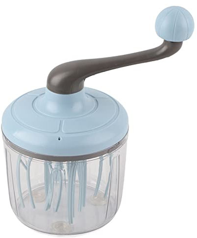 Frusta per uova Multifunzione, Mano Tipo Egg Cream Whisk Multifunctional Eggs Beater Frullatore per uova Sbattitore Latte Mixer con Manico Ergonomico Rimovibile per Ristorante Panificio Practic