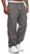 Jolicloth Cargohose Herren Baumwolle Outdoor Arbeitshosen Männer Lange Baggy Hose Casual Freizeithose Pants Grau M