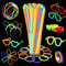 VEYLIN Glow Sticks Party Pack Neon Glowsticks Kids Glow Bracelets Dark Party Supplies (100)
