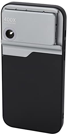 400x Microscope Lens, Mini Phone Microscope Lens, Slide Type, HD All-inclusive Design for IPhone