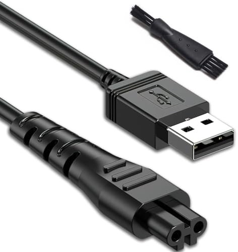 Asheyya Shaver Charger for Remington HC4250 HC4255 F3 PF7500 MB4200 MB4130 XR1330 XR1350 XR1400 XR1470 XR1430, USB Electric Razor Charger