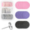 Giantree 61 pezzi di carta vetrata Feet Grinder 25 mm, disco abrasivo di ricambio per pedicure, fresa per la cura dei piedi, set per manicure, pedicure, duro (granularità: 80/150/240)
