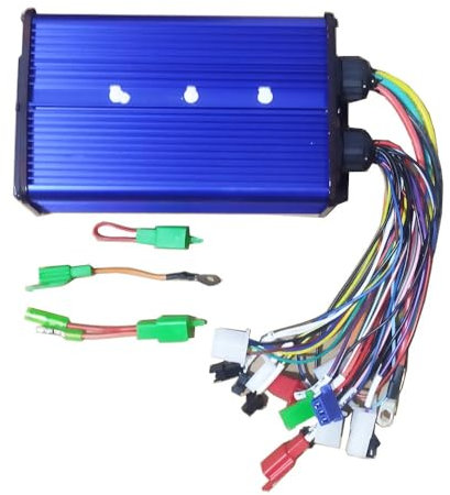 WEbjay E Bike Controller 48V 60V 72V 1500W 2000W 3000W Bürstenloser Controller 40A 45A 60A for Elektroroller-Controller Brushed Motor Controller(36V-84V 45A-60A)