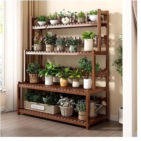 Porta Piante da Esterno, Porta Piante da Interni, Altezza regolabile, grande scaffale for piante grasse da giardino, macchina for piante in vaso impermeabile, scaffale for scale for piante da interno