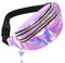 Bauchtasche Mädchen Damen Jungen mit Schmetterling Deko, Bauchtasche Bunt Gürteltasche Damen Bauchtasche Damen Stylisch Bauchtasche Kinder Mädchen Kinder Jungen Bauchtasche Festival Hipbag (Violett)