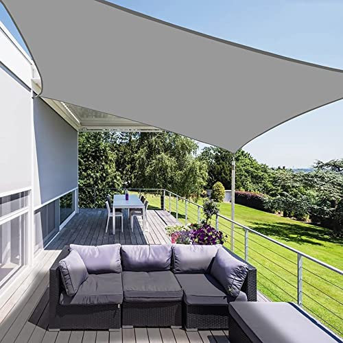 Shade Sail Post 1x1m Windproof Terrace Tarp for Pergola Post Sun Shade Sail Pergola Canopy Military White
