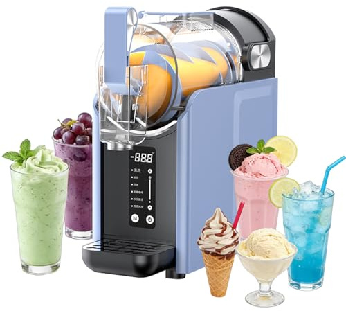 Macchina Slush per la casa, Slushie Maker nessun ghiaccio richiesto, pulizia automatica, congelatore macchina con 5 programmi preimpostati, per la produzione Slushie