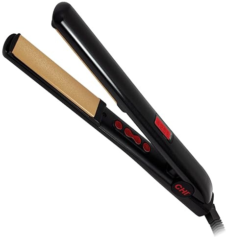 CHI G2 Digital Flat Iron, Glättungseisen für glattes, seidiges Haar, Titan-verstärkte Keramikplatten, 1