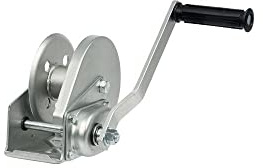 PLANETA H30041 Handseilwinden, Typ BHW-1200, komplett mit Seil und Haken, Maximal Zugkraft unterste Seillage 550 daN, Maximal Zugkraft oberste Seillage 200 daN, Trommeldurchmesser 47,8 mm