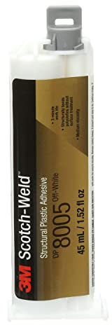 3M Scotch-Weld Structural Plastic Adhesive DP8005 Off-White, 45mL Duo-Pak