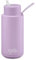 frank green Insulated Water Bottle for Cold Or Hot Drinks - 1 Litre/34oz Metal Water Bottle with Straw Lid, Ceramic Insulated, Stainless Steel, Triple Wall Vacuum - Purple Lilac Haze by frank green