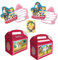 HHO Bibi und Tina-Party-Set Erweiterung 1 : 6 Einladungen 6 Geschenkboxen