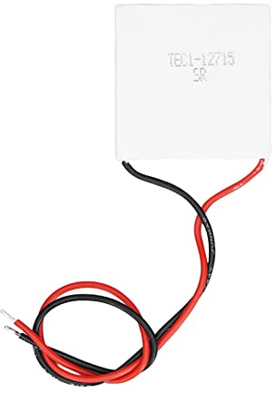 TEC1-12715 Halbleiter-Kühlplatte Peltier-Modul 12V 11,8A 40x40mm Thermoelektrischer Kühler für Kühlung und Heizung