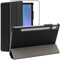 ebestStar - Cover per Lenovo Tab P11 Pro Gen2, Custodia Protezione Flip Magnetica, Slim Case Sottile Pelle PU, Nero + Vetro Temperato